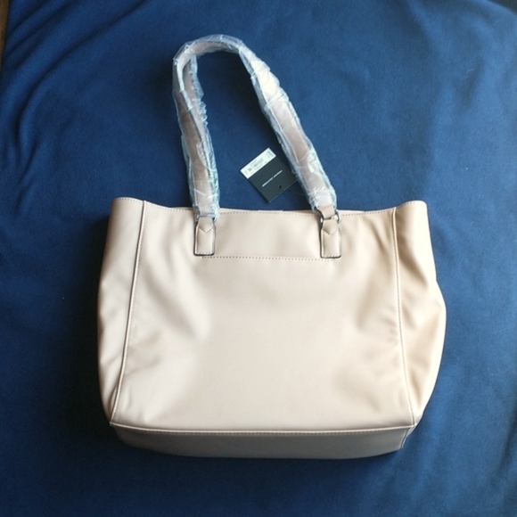 NWT Vera Wang Lavey Raddix Tote Bag Country Beige - Picture 2 of 6